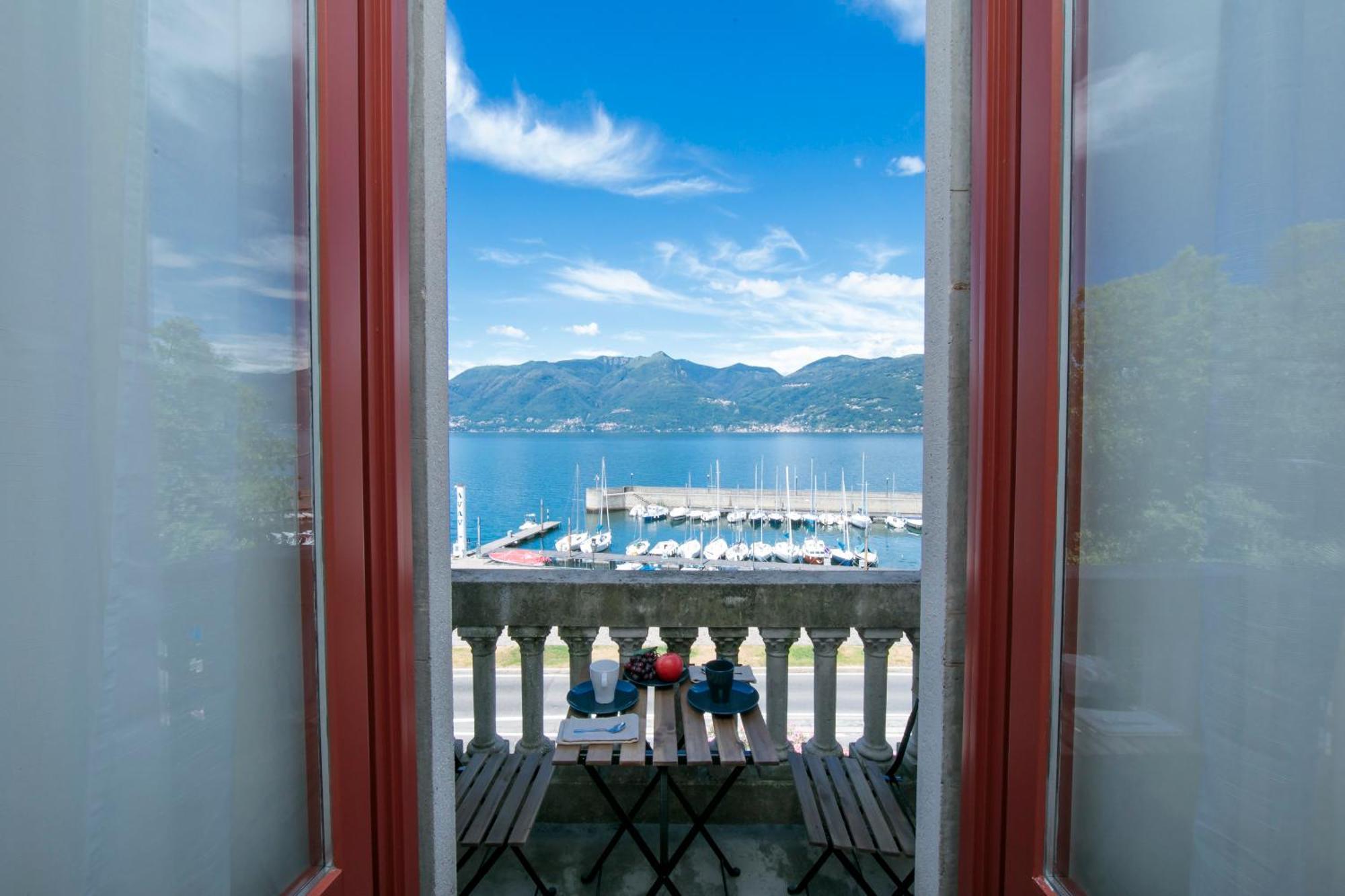 Residenza Oleandro Lake View Luino Center - Happy Rentals ภายนอก รูปภาพ